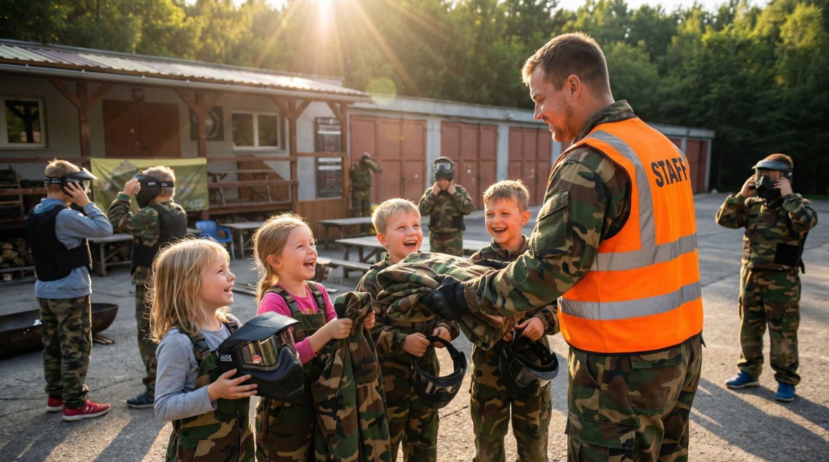 School trips and school events<br>at Paintball Arena Cheb